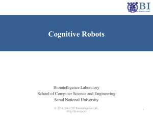 Cognitive Robotics - 서울대 Biointelligence lab