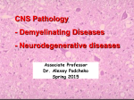 Demyelinating and Neurodegenerative