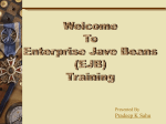 Enterprise Java Beans (EJB)