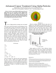 Advanced Cancer Treatment Using Alpha Particles