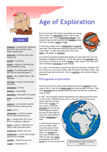 Age of Exploration - 6th Grade Social Studies