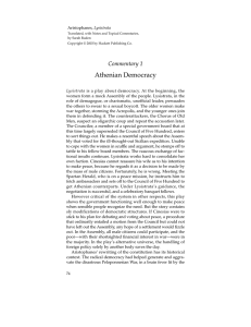 Athenian Democracy - Hackett Publishing