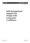 Self-management Support for People with Long