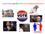 Social Class and the 2008 U.S. Presidential
