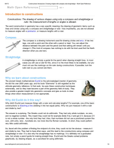 Math Open Reference Introduction to constructions