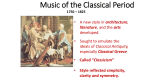 classical period class notes