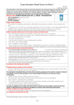Drug Information Sheet("Kusuri-no-Shiori") Injection Published: 03
