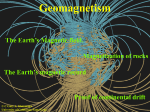 Geomagnetism. - Brock University