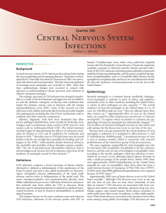 Chapter 109 - Central Nervous System Infections