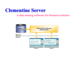 Clementine A data mining software for business solution
