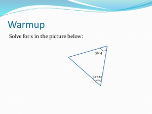 Section 4.1: Congruent Figures