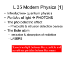 L35 - University of Iowa Physics