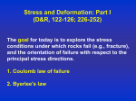 Stress and Deformation, Part 1