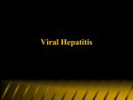 types of viral hepatitis