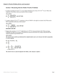 Section 1 Measuring Electric Fields: Practice Problems