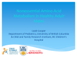 Nonessential Amino Acid Metabolism in Healthy Adult Males Using