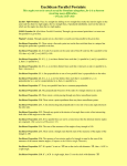 Euclidean Parallel Postulate