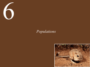Ch43 Lecture-Populations