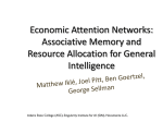 Economic Attention Networks: Associative Memory and Resource