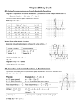 Chapter 2 Study Guide