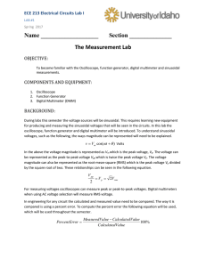 ECE 211 Electrical Circuits Lab I