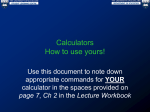 Lecture Workbook