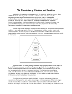 Comparing Hinduism and Buddhism