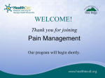 Nociceptive Pain - Cancer Navigator Program