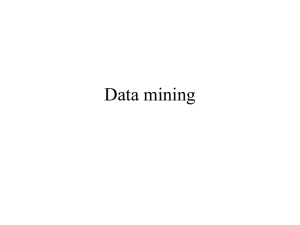Data mining - NYU Computer Science
