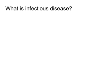 Disease ecology