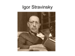 Igor Stravinsky - Brandon And Walker`s Site