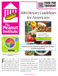 2010 Dietary Guidelines for Americans