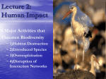 Lecture 2: Human Impact - Rainforests and Coral Reefs Wiki