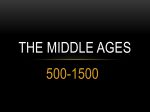 The Early middle ages
