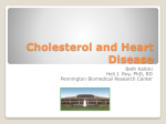 Cholesterol and Heart Disease - Pennington Biomedical Research
