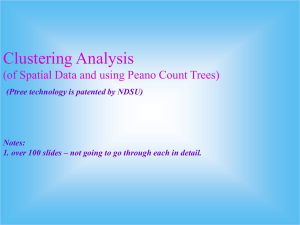 A Powerpoint presentation on Clustering