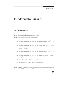 Chapter VI. Fundamental Group