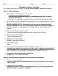 Earthquake Study Guide Key