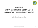 materi 8 extra embryonic germ layer, implantasi