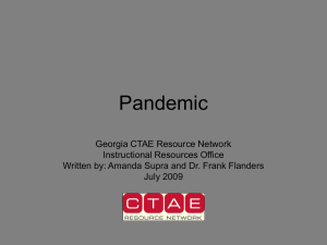 Pandemics - Georgia CTAE | Home