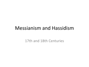 Messianism and Hassidism
