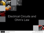 Electrical Circuits and Ohm`s Law