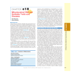 CHAPTER e18 Mitochondrial DNA and Heritable Traits and Diseases