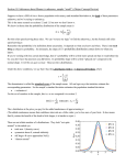 Section 18: Inferences about Means (σ unknown, sample “small