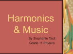 Harmonics - Homework References