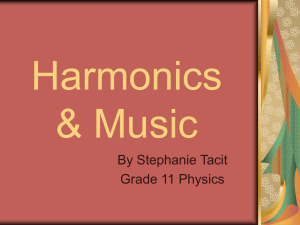 Harmonics - Homework References