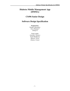 Software Design Specification Example