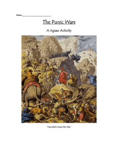 The Punic Wars A Jigsaw Activity
