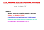 Monolithic Active Pixel Detectors