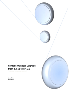 Content Manager 8.3